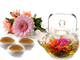 Зелёный связанный чай, с распускающимся цветком &quot;Хуан Хуа Ли Чжи&quot; ( Хризантема Личи )
